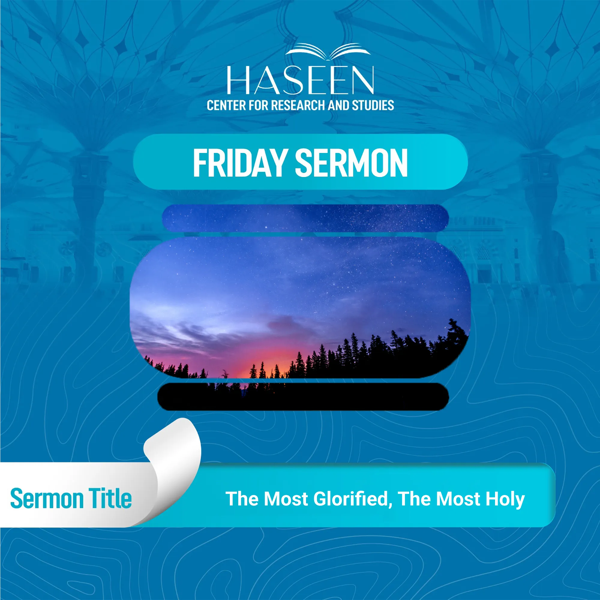 Title of the Sermon: The Most Glorified, The Most Holy